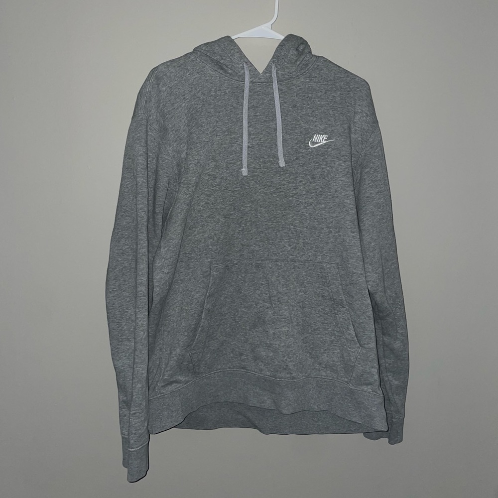 Large Light Gray Nike Hoodie